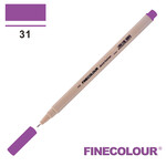 Лінер на водній основі Finecolour Liner 031 фіолетовий