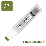 Заправка спиртова Finecolour Refill Ink 037 глибокий оливково-зелений YG37