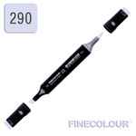 Маркер спиртовий Finecolour Brush 290 світла гортензія B290