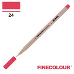 Лінер на водній основі Finecolour Liner 024 блідо-червоний відтінок