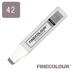 Заправка спиртова Finecolour Refill Ink 038 пурпурово-сірий №8 PG42