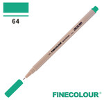 Лінер на водній основі Finecolour Liner 064 смарагдово-зелений