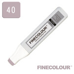 Заправка спиртова Finecolour Refill Ink 038 пурпурово-сірий №6 PG40
